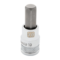 Douille &agrave; embout m&eacute;trique standard, 5 mm x 1-9/10" lo, Prise 3/8" Distribution Jean Lapalme