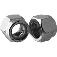 NTU Thin Heavy Series Locknut Nylon Insert, 3/4"-10 Dia., Zinc Plated Distribution Jean Lapalme