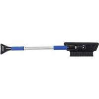 Snow Brush, Telescopic, EVA Foam Blade, 48" Long, Black/Blue Distribution Jean Lapalme