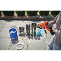 Laveuse &agrave; pression, &agrave; pile, 350 psi, 0,5 gal./min Distribution Jean Lapalme