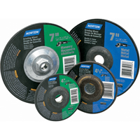 Gemini&reg; Depressed Centre Grinding Wheels, 4" x 1/4", 5/8" Arbor, Aluminum Oxide, Type 27 Distribution Jean Lapalme