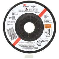 Green Corps Flexible Grinding Wheel, 4-1/2" x 1/8", 7/8" Arbor, Ceramic, Type 27 Distribution Jean Lapalme