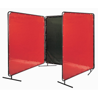 &eacute;cran et cadre pour soudage, Vert olive, 6' x 6' Distribution Jean Lapalme