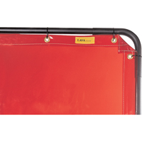 Rideau Lavashield, 92" x 68,5", Transparence &eacute;lev&eacute;, Orange Distribution Jean Lapalme