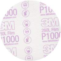 Hookit Finishing Film Disc, 5" Dia., P1000 Grit, Aluminum Oxide Distribution Jean Lapalme