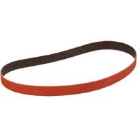 Courroie en toile 777F, 1/2" la x 18" lo, Oxyde d'aluminium, Grain P100 Distribution Jean Lapalme