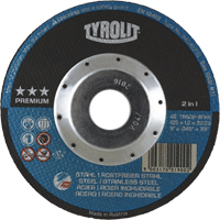 Premium 2 in 1 Thincut Cut-Off Wheel, 5" x 0.045", 7/8" Arbor, Type 27, Aluminum Oxide, 12250 RPM Distribution Jean Lapalme