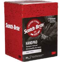 Scotch-Brite 7447 Hand Pads, Aluminum Oxide, 9" x 6", Very Fine Grit Distribution Jean Lapalme