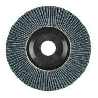 Disque &agrave; lamelles, 4-1/2" x 7/8", Type 27, Grain 40, Zirconium Distribution Jean Lapalme
