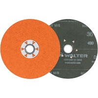 Disque de sablage Coolcut XX, 5" dia., Grain 36, C&eacute;ramique Distribution Jean Lapalme