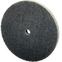 Scotch-Brite EXL Unitized Wheel, 3" x 1/4", 1/4" Arbor, Fine Grit, Silicon Carbide Distribution Jean Lapalme
