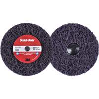Scotch-Brite Roloc+ Clean & Strip XT Pro Disc, 4" Dia., Extra Coarse Grit, Silicon Carbide Distribution Jean Lapalme