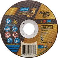 Quantum3 RightCut Cut-Off Wheel, 4-1/2" x 0.045", 7/8" Arbor, Type 1, Aluminum Oxide/Ceramic, 13580 RPM Distribution Jean Lapalme