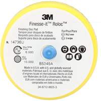 Finesse-it Roloc Finishing Disc Pad, 3" Dia. Distribution Jean Lapalme