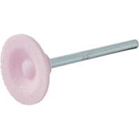 Meule mont&eacute;e vitrifi&eacute;e, B81, Oxyde d'aluminium, 3/4" dia., 3/16" lo, 80 Grain Distribution Jean Lapalme