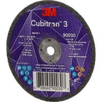 Cubitron 3 Cut-Off Wheel, 3" x 0.035", 1/4" Arbor, Type T1, Ceramic, 21000 RPM Distribution Jean Lapalme