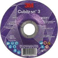Cubitron 3 Cut-Off Wheel, 4-1/2" x 0.045", 7/8" Arbor, Type T27, Ceramic, 13300 RPM Distribution Jean Lapalme