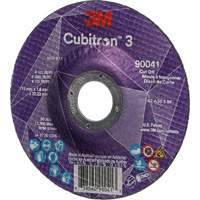Cubitron 3 Cut-Off Wheel, 4-1/2" x 0.045", 7/8" Arbor, Type T27, Ceramic, 13300 RPM Distribution Jean Lapalme