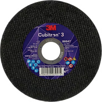 Disque de coupe Cubitron 3, 5" x 9/32", Arbre de 3/8", Type 41 Distribution Jean Lapalme