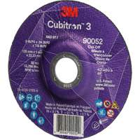 Meule &agrave; tronçonner Cubitron 3, 5" x 0,04", Arbre de 7/8", Type 27, C&eacute;ramique, 60 Tr/min Distribution Jean Lapalme