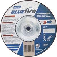 BlueFire Grinding & Cutting Wheel, 7" x 1/8", 5/8"-11 Arbor, Type 27, Zirconia Alumina Distribution Jean Lapalme