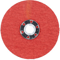Blaze F980 Speed-Change Fastener Fiber Locking Disc, 4-1/2" Dia., 24 Grit, Ceramic Alumina Distribution Jean Lapalme