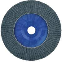 Disque &agrave; lamelles &agrave; garnissage rapide BueFire, 7" x 7/8", Type 27, Grain 40, Alumine de zirconium Distribution Jean Lapalme