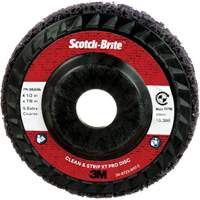 Disque Clean and Strip XT Pro XO-DC Scotch-Brite, 4-1/2" dia., Grain Extra grossier, Carbure de silicium Distribution Jean Lapalme