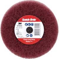 Scotch-Brite Roloc Plus General Purpose Scuffing Wheel, 4" Dia. Distribution Jean Lapalme