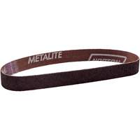 Courroie de ponçage en tissu Metalite, 3/4" la x 20-1/2" lo, Oxyde d'aluminium, Grain 60 Distribution Jean Lapalme