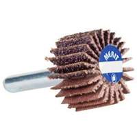 Mini Flap Wheel, Aluminum Oxide, 80 Grit, 1-1/2" x 1-1/2" x 1/4" Distribution Jean Lapalme