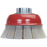 Crimped Wire Cup Brush with Protective Guard Distribution Jean Lapalme