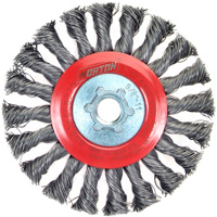 Bosses &agrave; fils nou&eacute;s standards, Dia. 4-1/2", Fils 0,02", Arbre 5/8"-11, Acier Distribution Jean Lapalme
