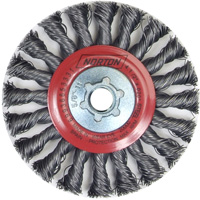 Roue compl&egrave;te de c&acirc;ble de torsion, Dia. 4", Fils 0,02", Arbre 5/8"-11, Acier Distribution Jean Lapalme