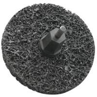Disques non tiss&eacute;s &agrave; remplacement rapide pour d&eacute;capage Bear-Tex, 3" dia., Grain Extra grossier, Carbure de silicium Distribution Jean Lapalme
