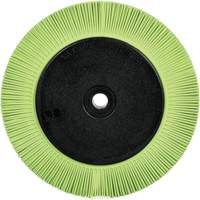 Scotch-Brite Type S Precision Radial Bristle Brush PN-RB with Flange, Ceramic, 50+ Grit, 8" Dia. Distribution Jean Lapalme