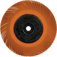 Scotch-Brite Type C Precision Radial Bristle Brush PN-RB with Adapter, Ceramic, 80+ Grit, 6" Dia. Distribution Jean Lapalme