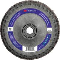 Disque &agrave; lamelles Cubitron 3 1169F, 5" x 5/8"-11, Type T29, Grain 60+, C&eacute;ramique Distribution Jean Lapalme