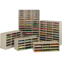 Organisateurs de donn&eacute;es, Stationnaire, 9 fentes, Acier, 33-3/4" la x 11-5/8" p x 10-3/4" h Distribution Jean Lapalme