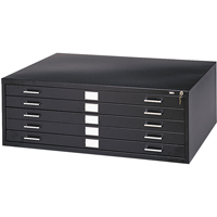Steel Plan Files, 5 Drawers, 40-3/8" W x 29-3/8" D x 16-1/2" H Distribution Jean Lapalme