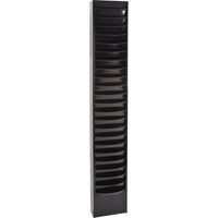 Pr&eacute;sentoirs, Stationnaire, 23 fentes, Acier, 9-3/4" la x 4-1/8" p x 65-1/2" h Distribution Jean Lapalme