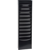 Pr&eacute;sentoirs, Stationnaire, 11 fentes, Acier, 9-3/4" la x 4-1/8" p x 36" h Distribution Jean Lapalme