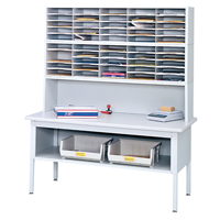 Mobilier E-Z Sort pour la salle du courrier- Modules trieurs Distribution Jean Lapalme
