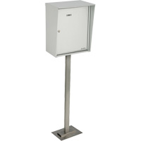 Boîtes de collection, Fixation Socle, 21" x 12-7/8", Aluminium Distribution Jean Lapalme
