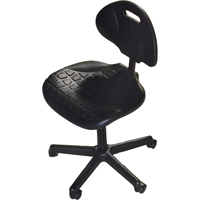 Si&egrave;ges ergonomiques robustes, Polyur&eacute;thane, Noir, Capacit&eacute; 250 lb Distribution Jean Lapalme