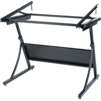 PlanMaster Height-Adjustable Drafting Table, 43" W x 29-1/2" - 37-1/2" H, Black Distribution Jean Lapalme