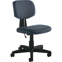 Chaise de travail, Tissu, Charbon Distribution Jean Lapalme