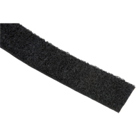 Bande d'attaches, Boucle, 50 vg x 1", Cousu, Noir Distribution Jean Lapalme
