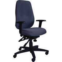 Cierra Petite Series Ergonomic Chairs, Fabric, Grey, 300 lbs. Capacity Distribution Jean Lapalme