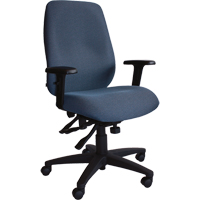 Cierra Ergonomic Chairs, Fabric, Blue, 250 lbs. Capacity Distribution Jean Lapalme